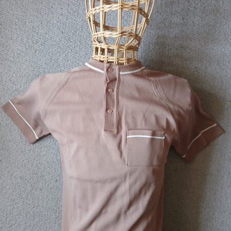 60'S ORIGINAL CYCLE SHIRT - BROWN