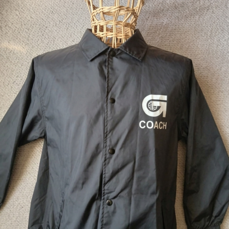 GAMA COACH JACKET - BLACK