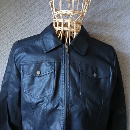 LEATHER TRUCKER JACKET