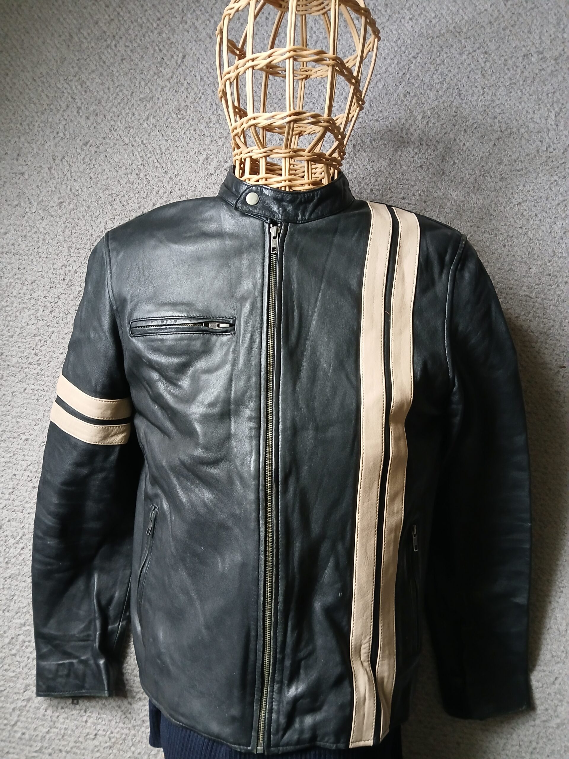 SMART RANGE LEATHER RACER JACKET