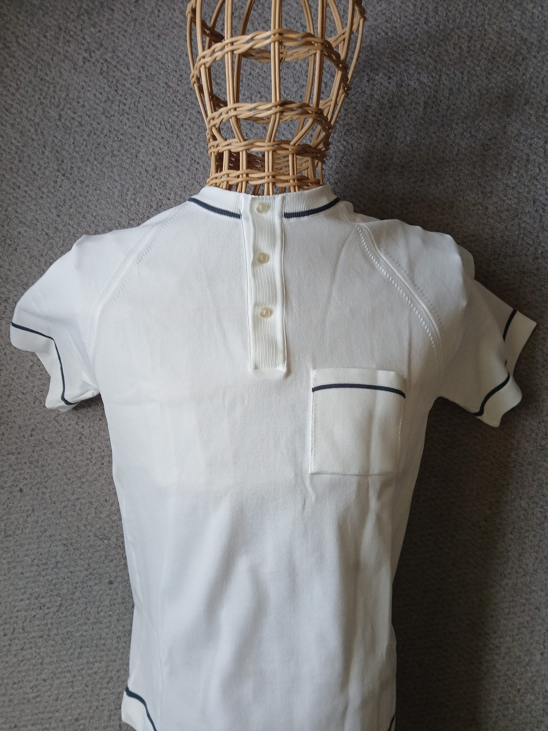 60'S ORIGINAL CYCLE SHIRT - WHITE