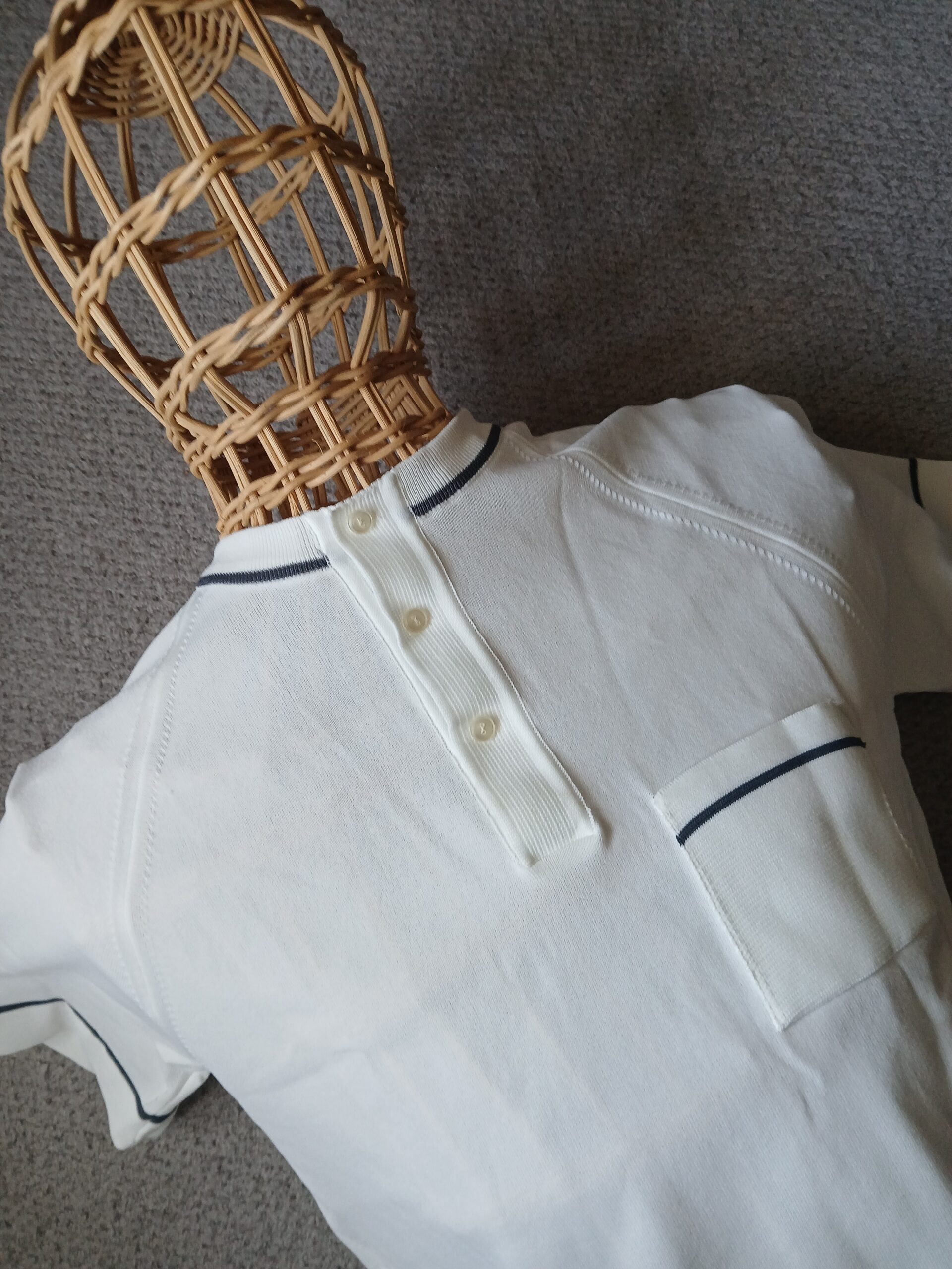60'S ORIGINAL CYCLE SHIRT - WHITE - Image 4