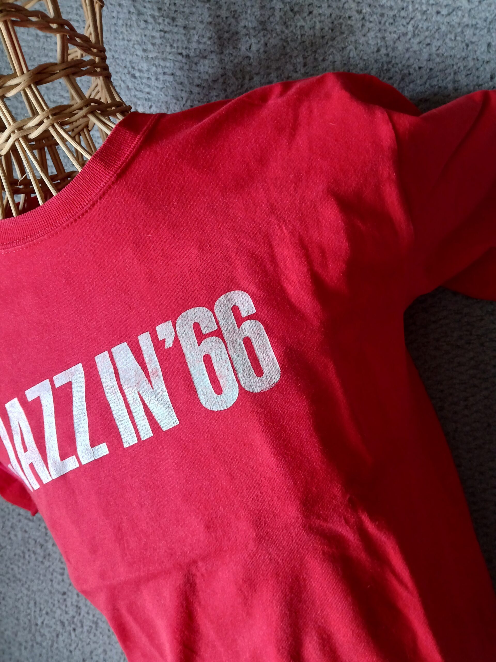 JAZZ IN '66 T-SHIRT - RED - Image 4