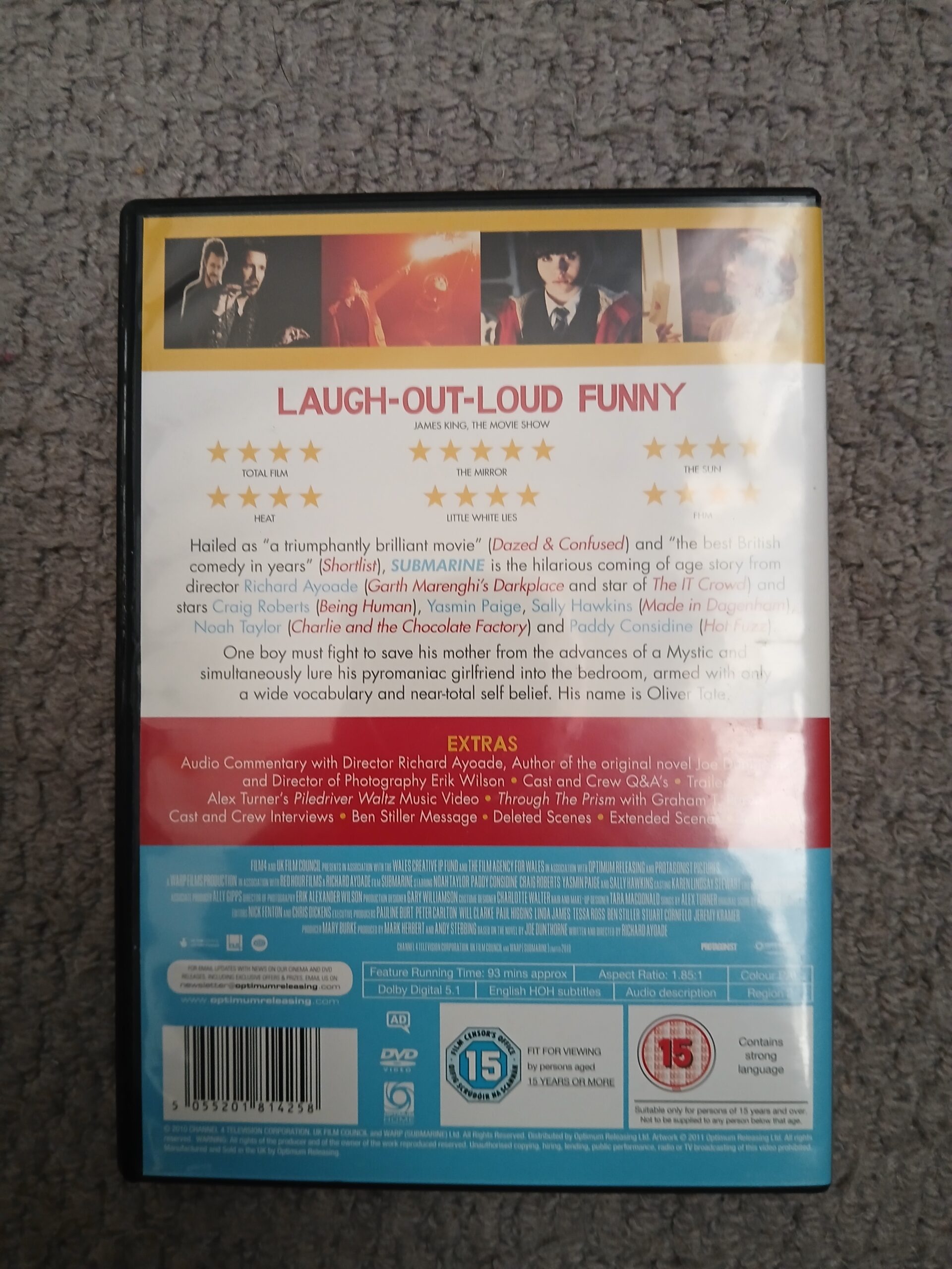 SUBMARINE DVD - Image 2